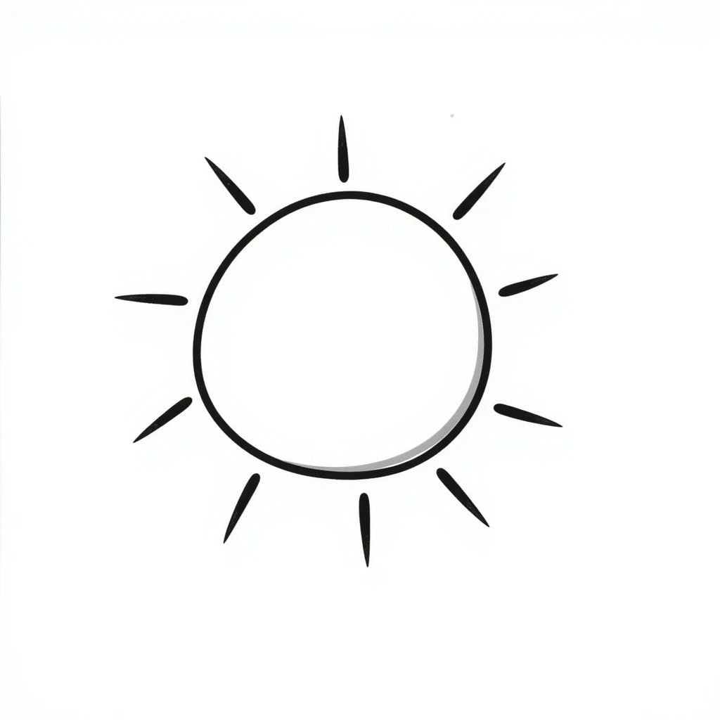 Sun emoji