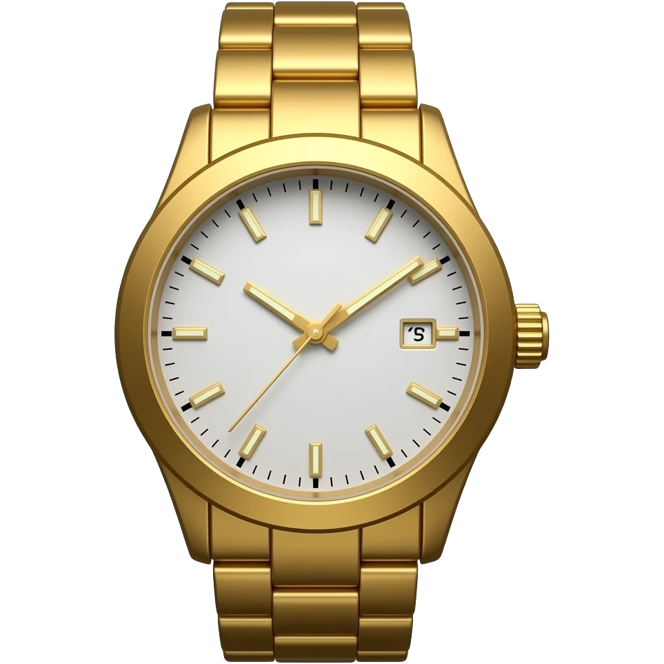 duracion reloj dorado emoji