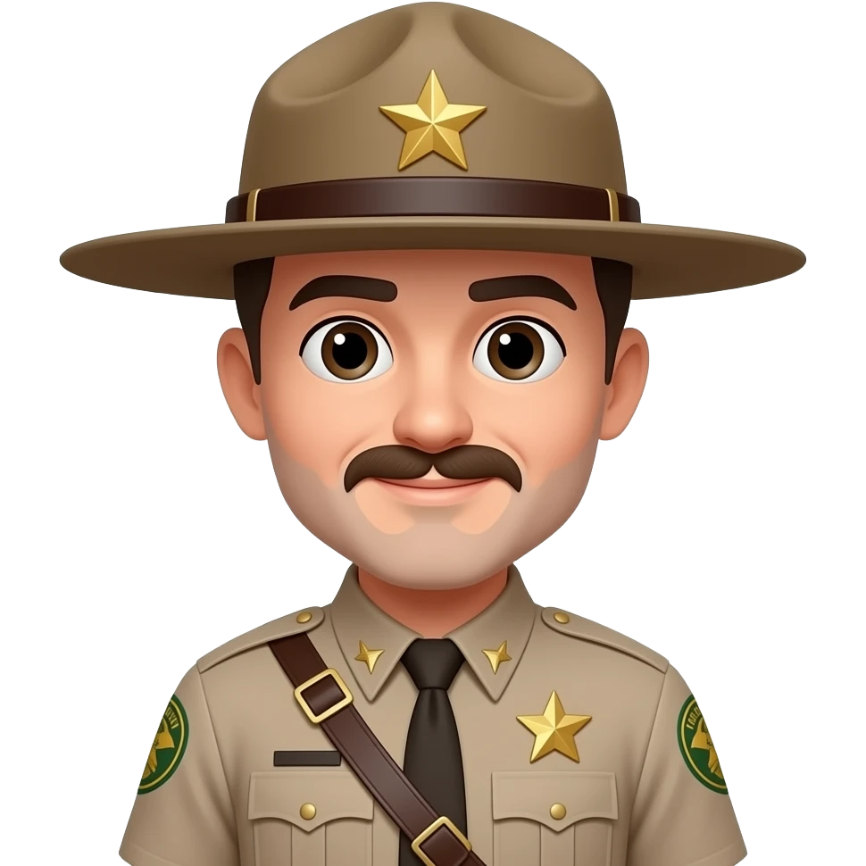 park ranger emoji