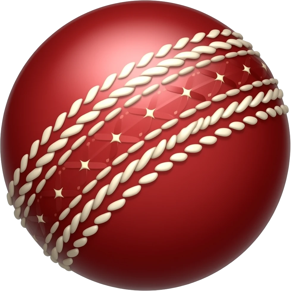 cricket ball emoji