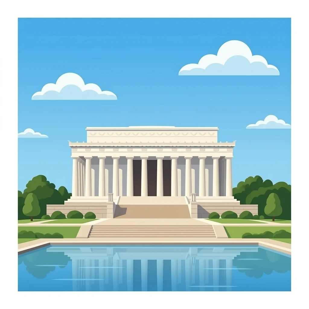 Lincoln Memorial emoji