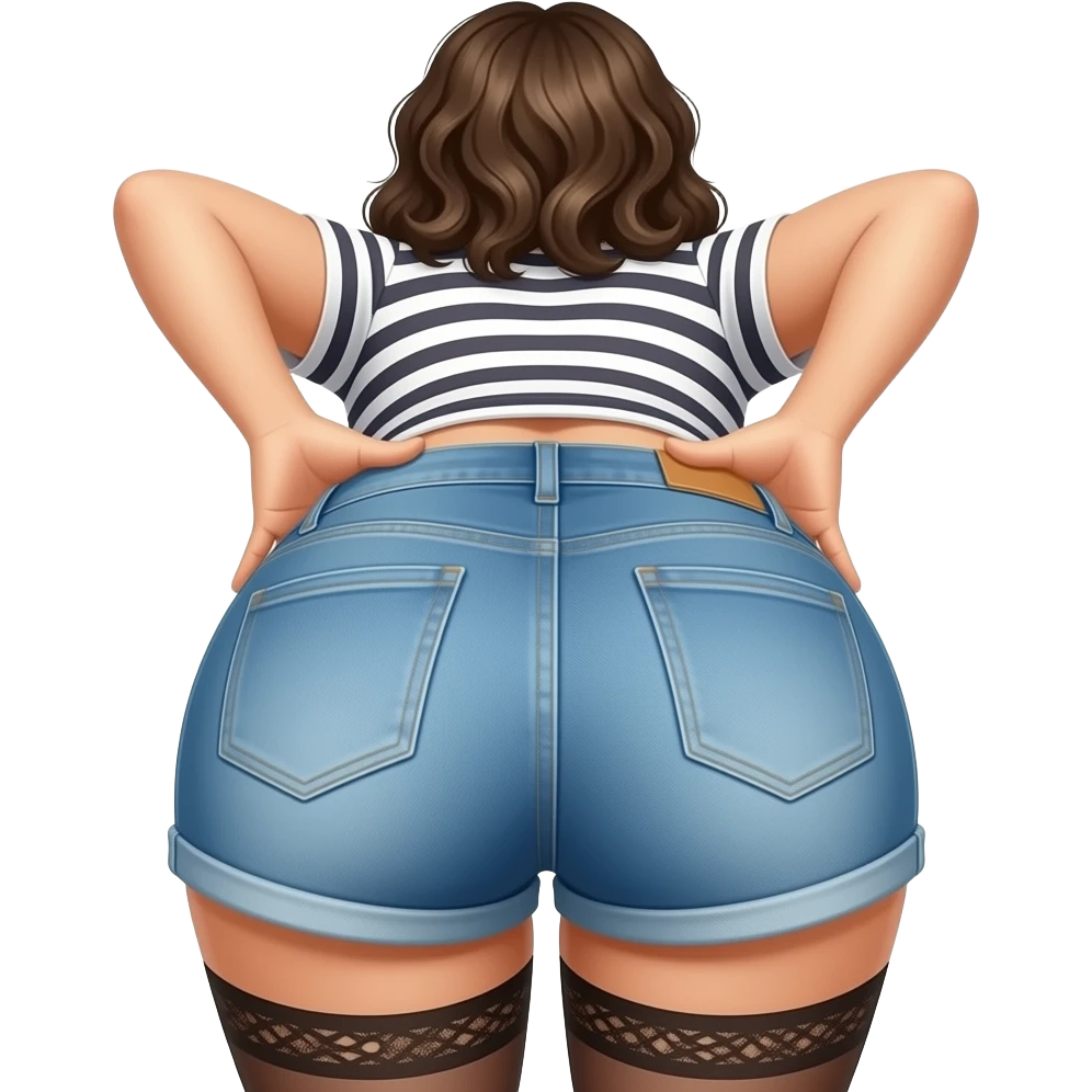 latina bending over spreading her ass emoji