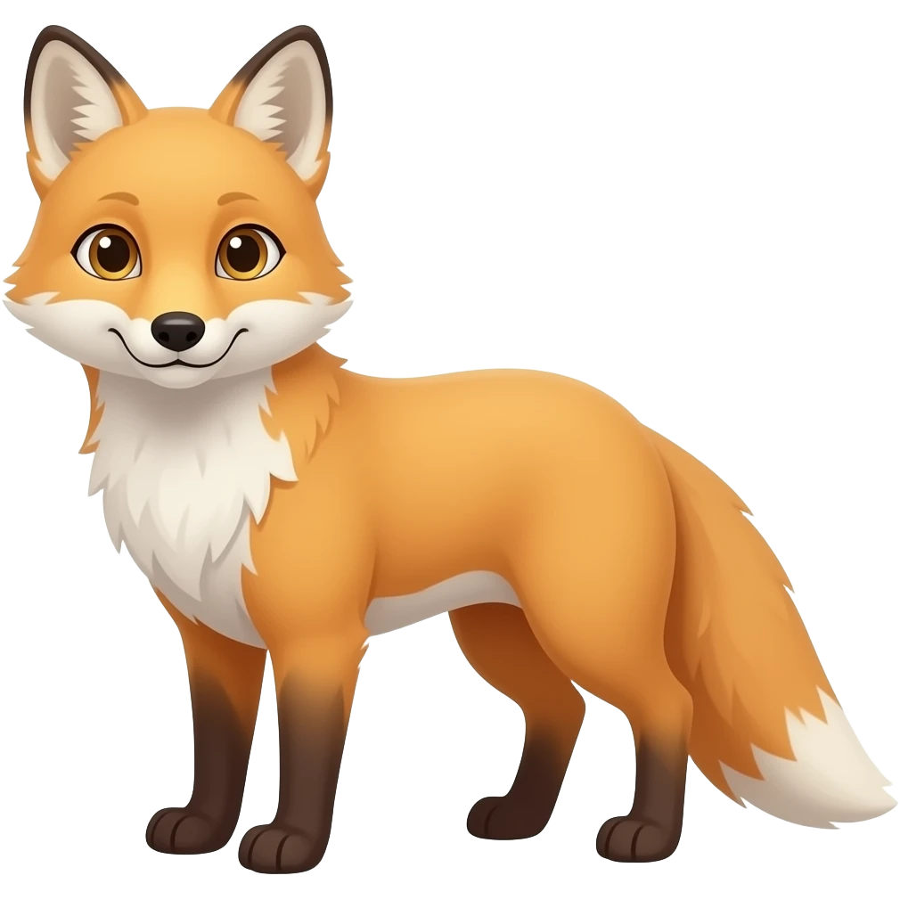 blonde fox emoji