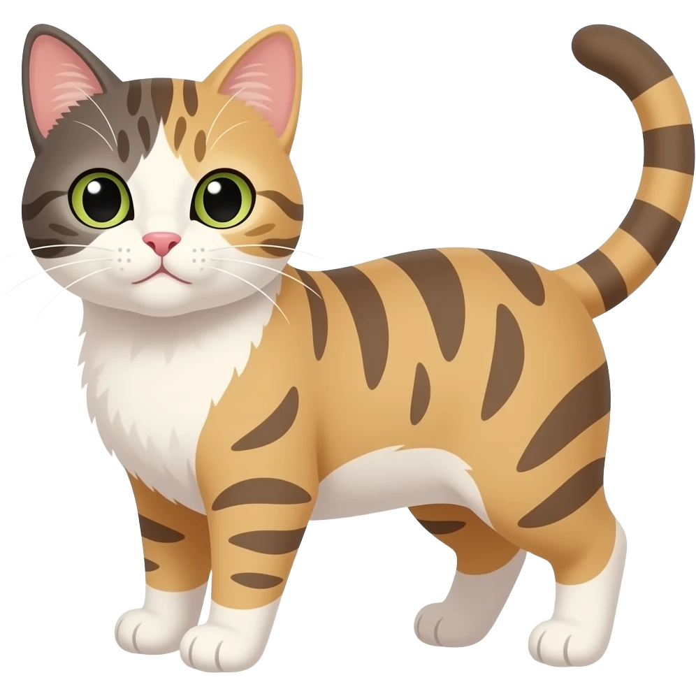 Un chat mechant emoji