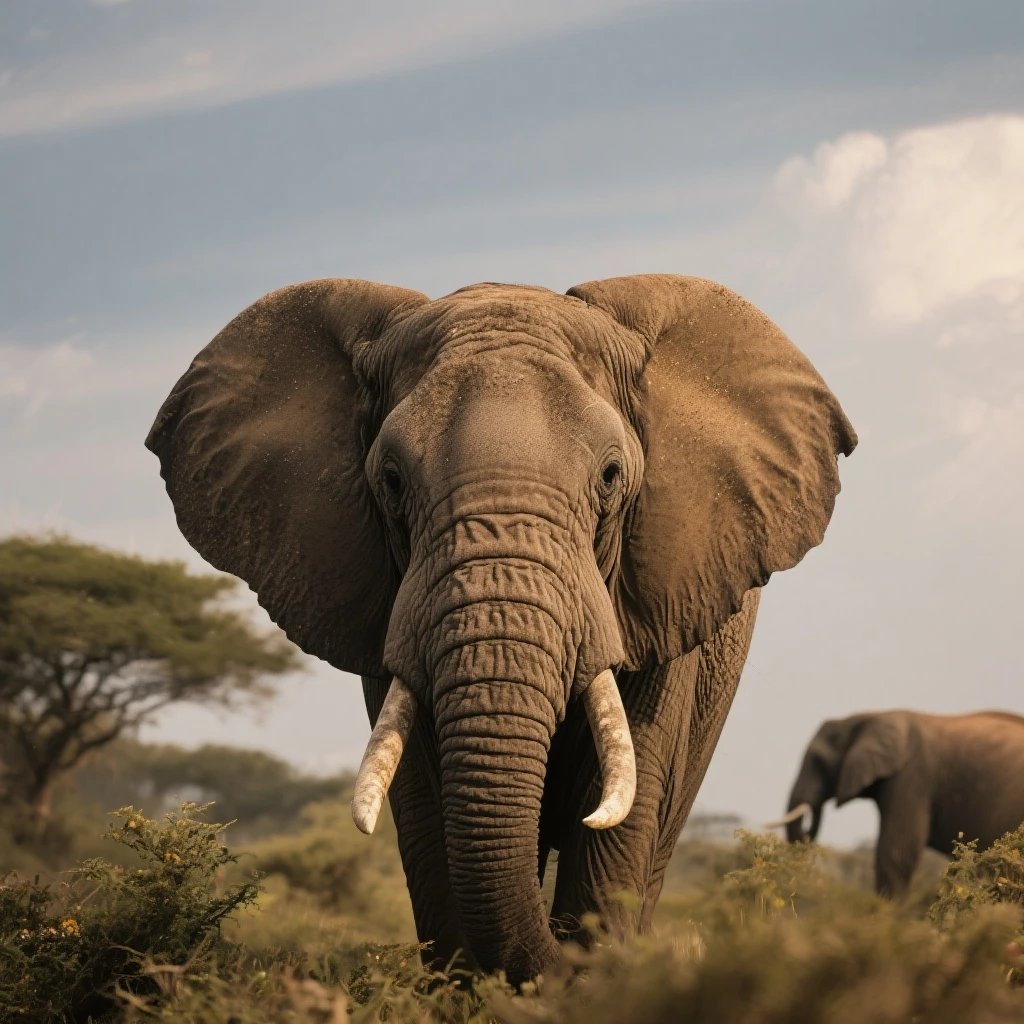Elephant emoji