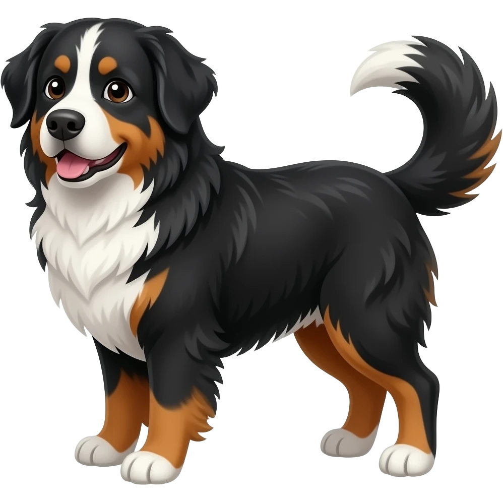 Bernese Mountain Dog Noah emoji