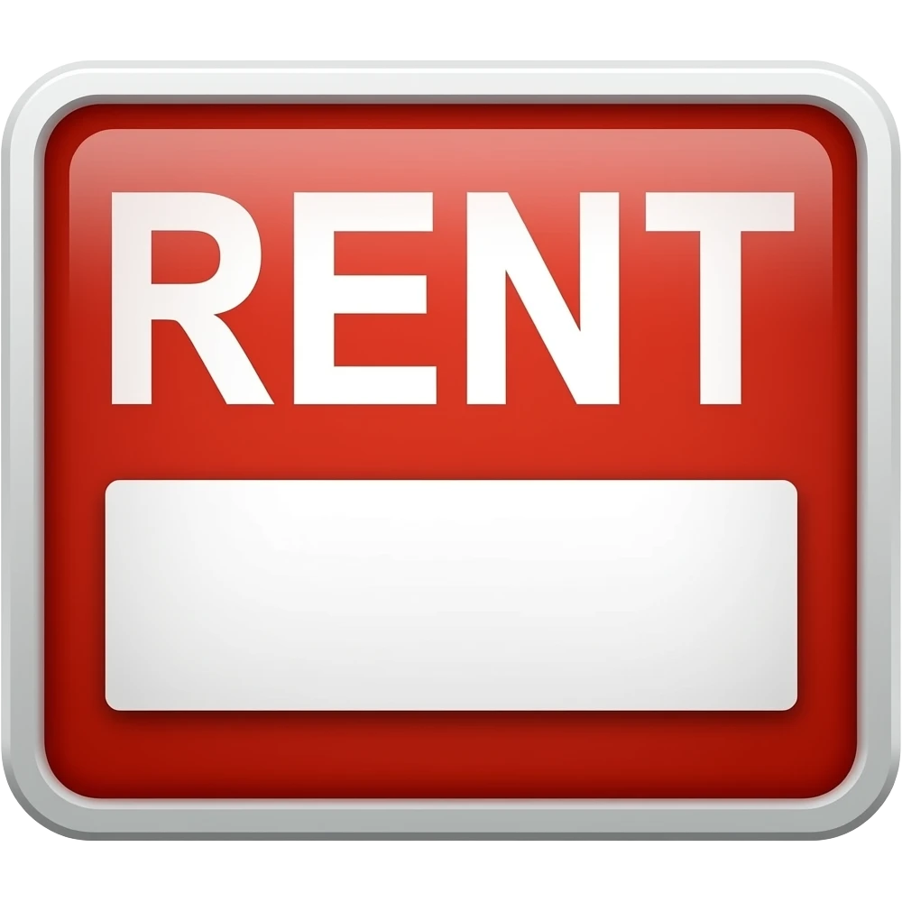 panneau à louer emoji