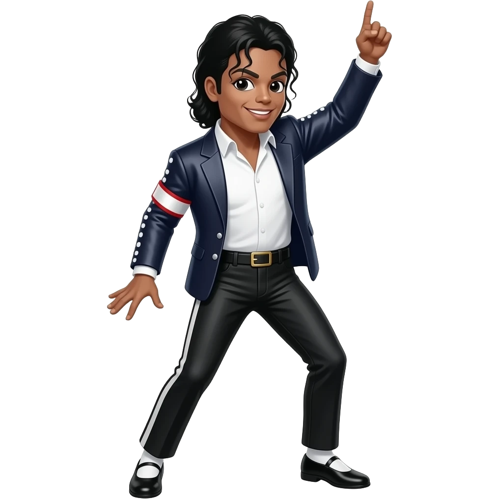 Michael Jackson dancing emoji