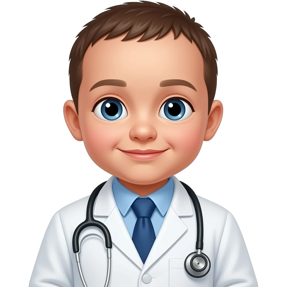 Новорожденный на приеме у врача emoji