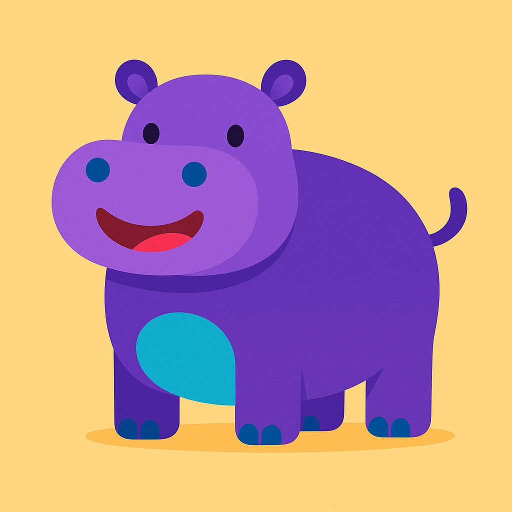 Hippo emoji