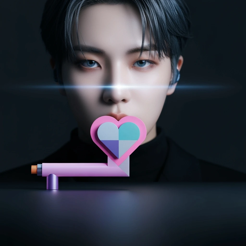 kpop object profile picture, minimal, expressive emoji