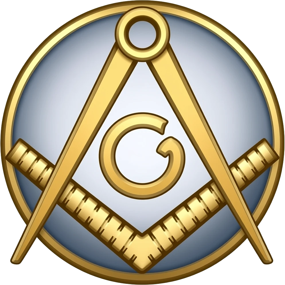 Freemason emblem emoji