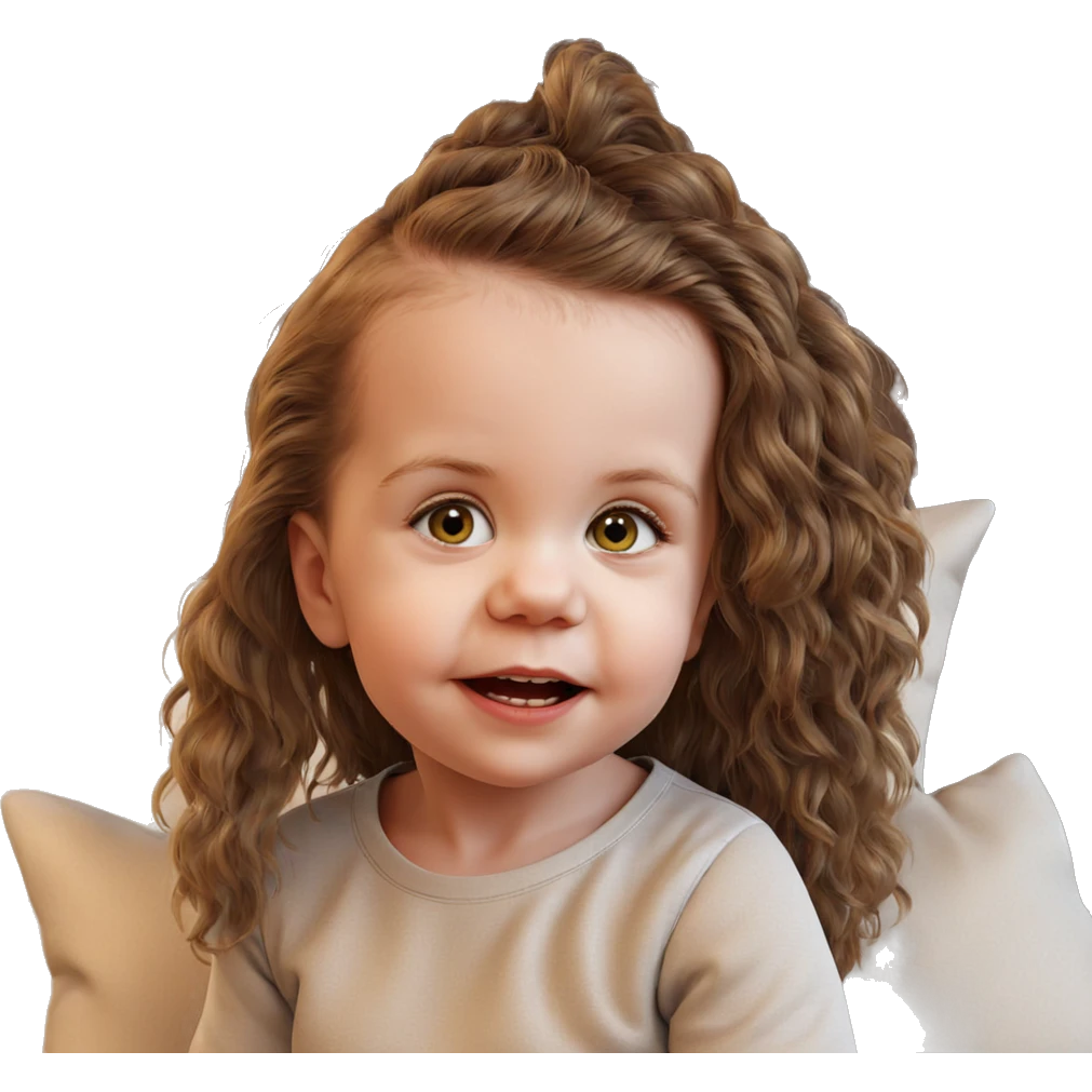 realistic portrait of girl emoji