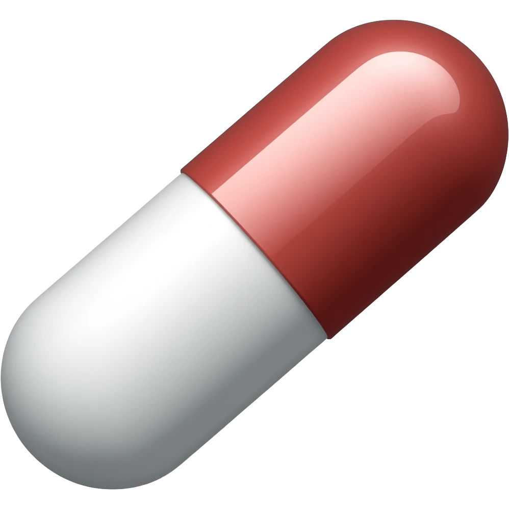 Benadryl pill emoji