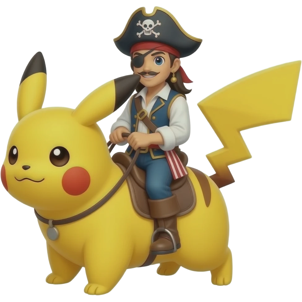 Pirata en picachu emoji