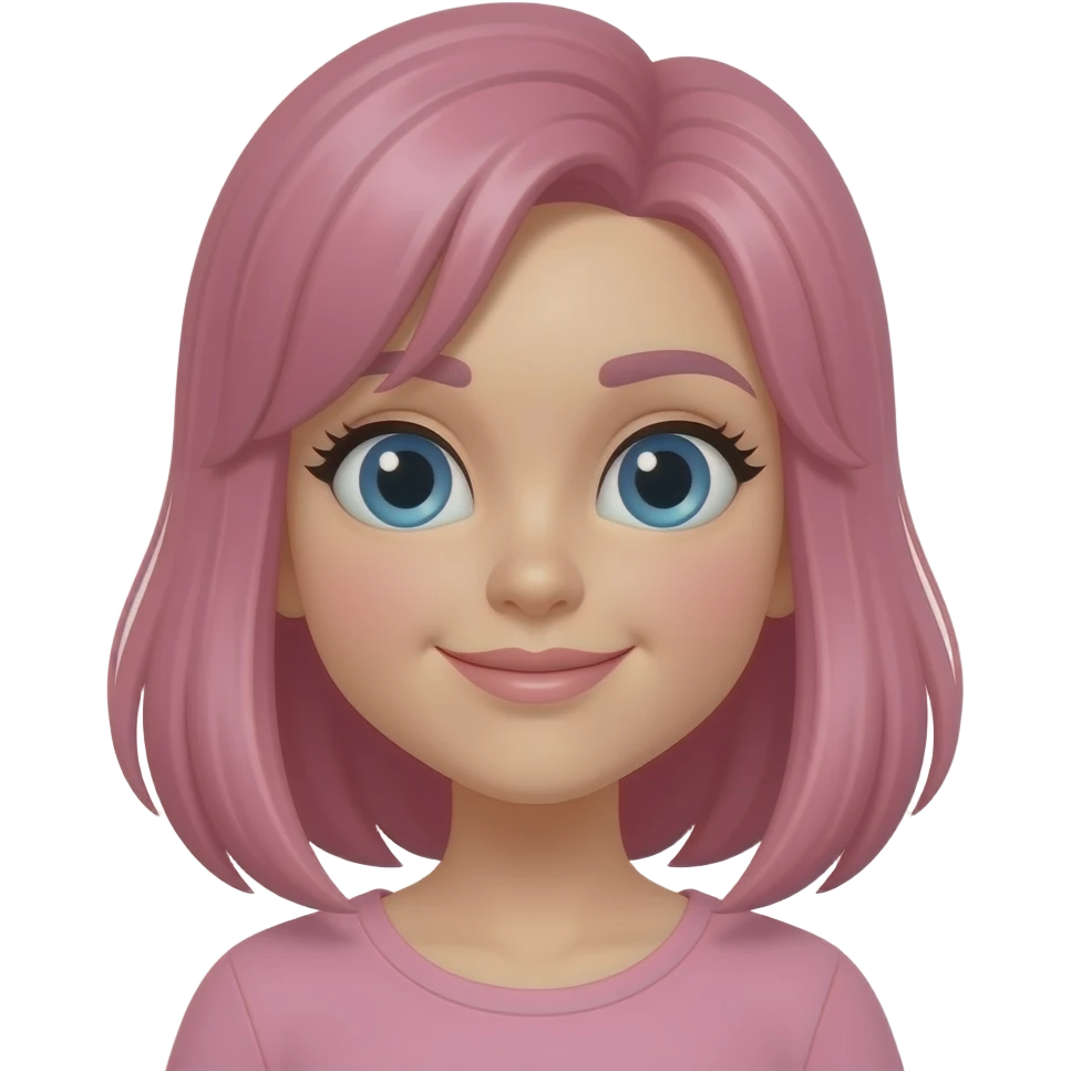 pink girl emoji