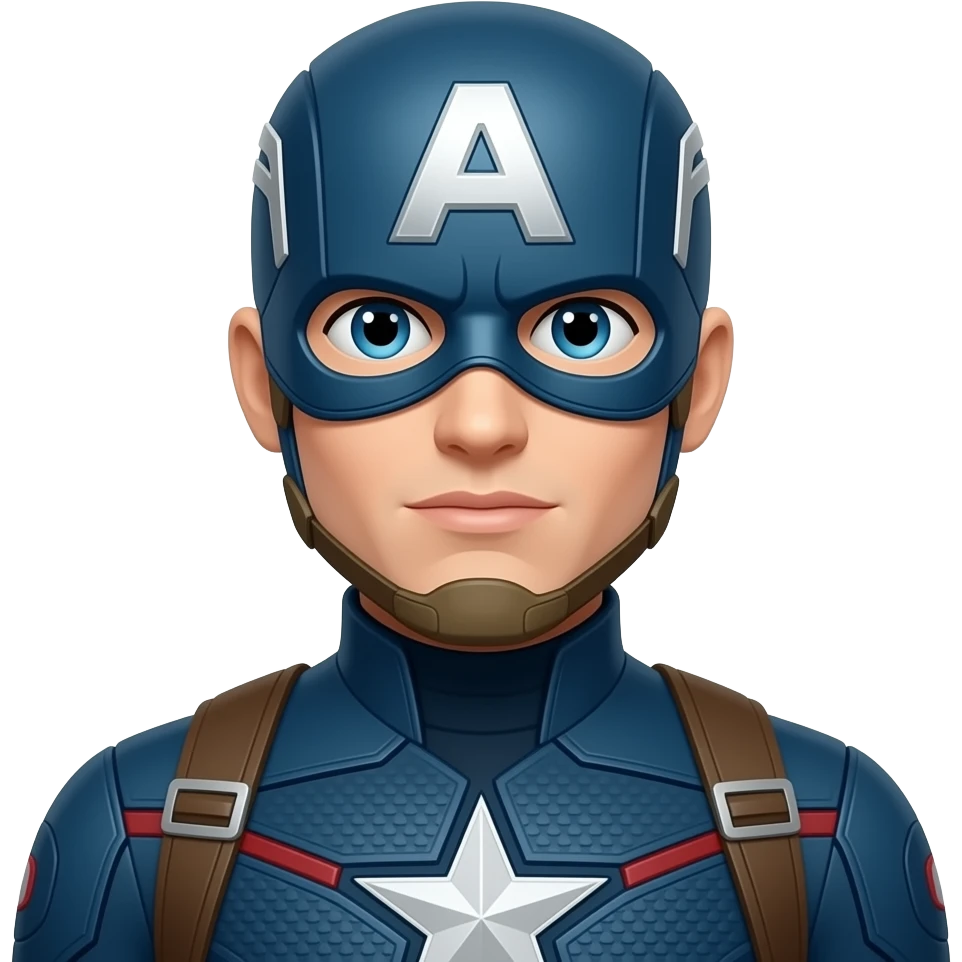 EMOJI CAPITÃO AMÉRICA emoji