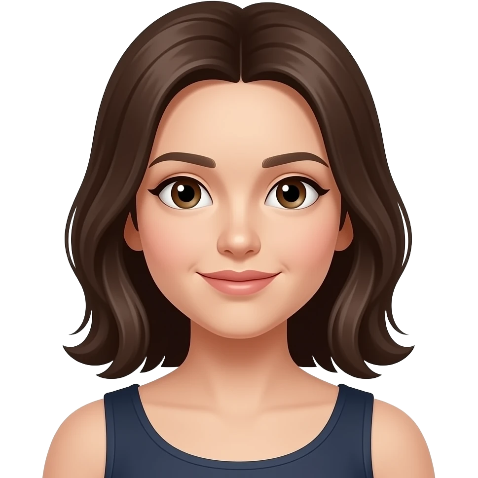 Make this female look more like the female in the original photo emoji