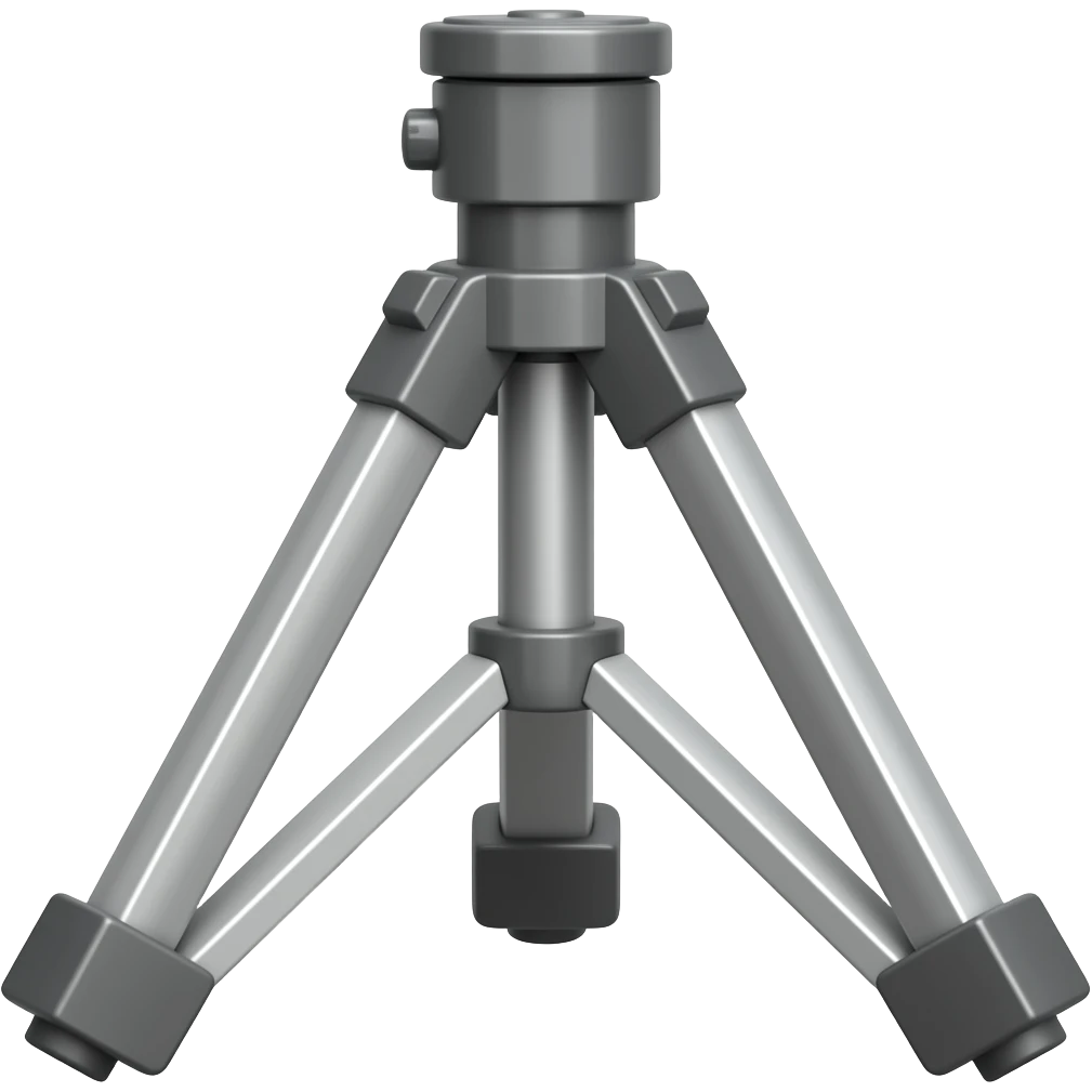 A tripod emoji which I attach in my group icon emoji