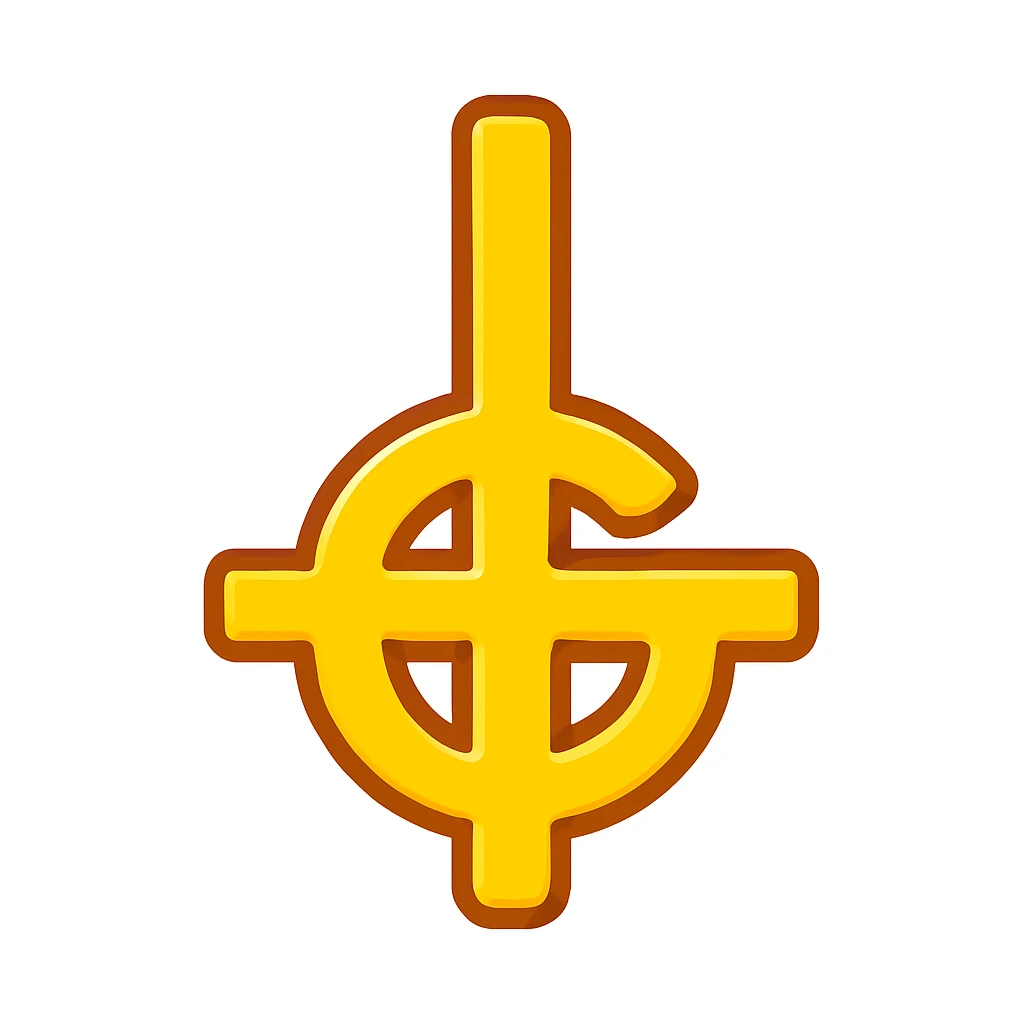 convert this image into an emoji style symbol, keep the design simple and bold emoji