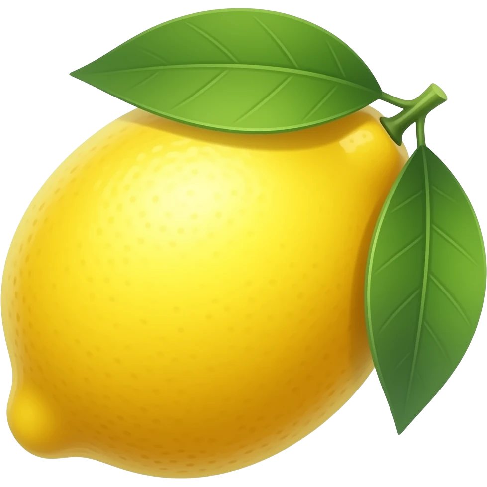 Lemon emoji