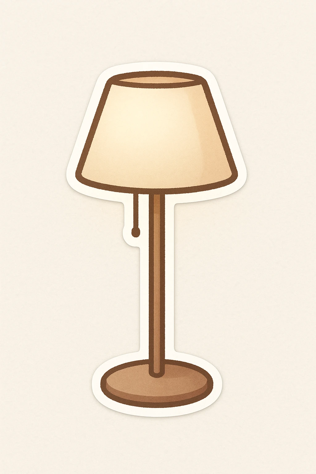 一盏简洁的落地灯 emoji