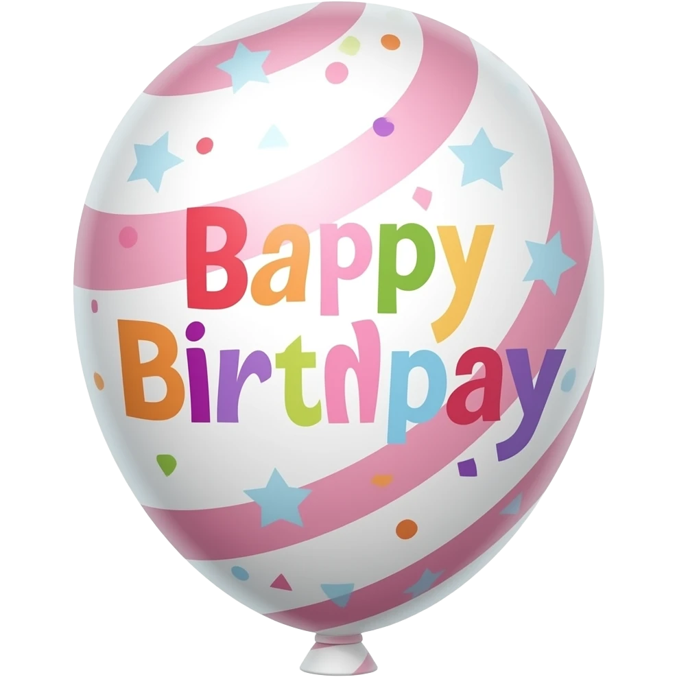 BIRTHDAY BALLOOM emoji