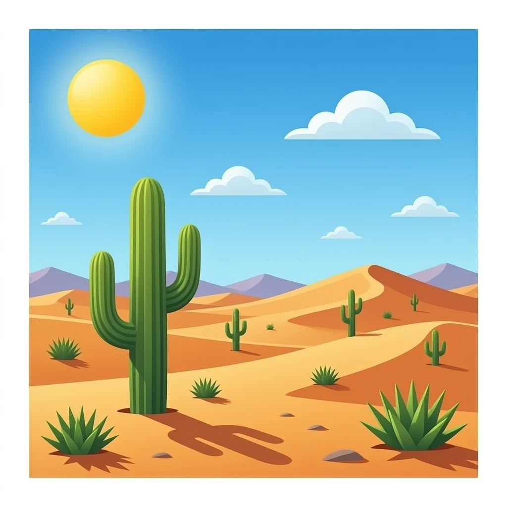 Desert emoji emoji