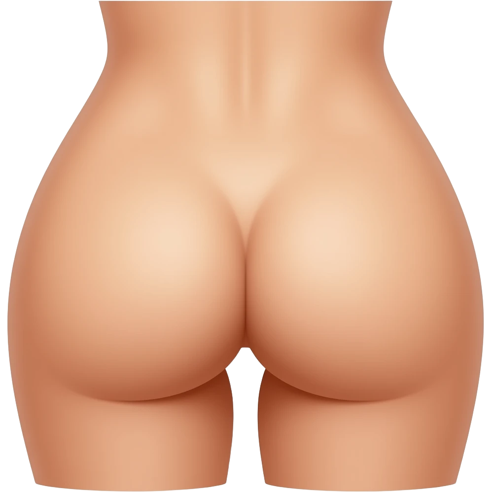 Naked butthole emoji