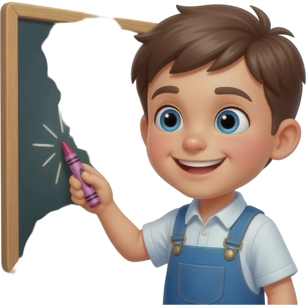 kid breaking the classroom rules emoji