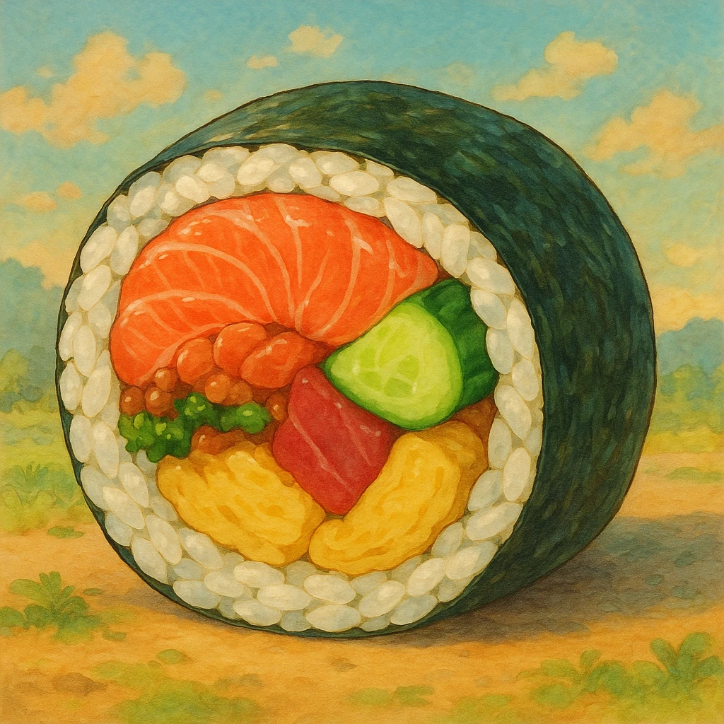 sushi roll emoji