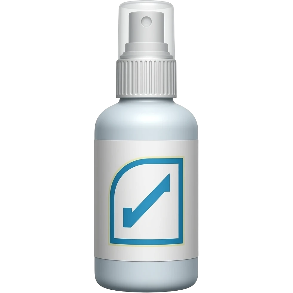 Spray lubrifiant mécanique emoji