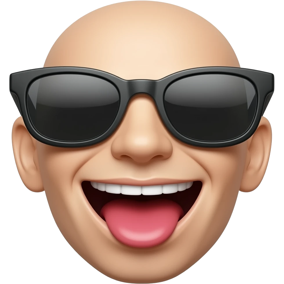 Fucion:😎 + 🫢 pero como los emojis o sea las caritas de los emojis que te mostré no de una a emoji