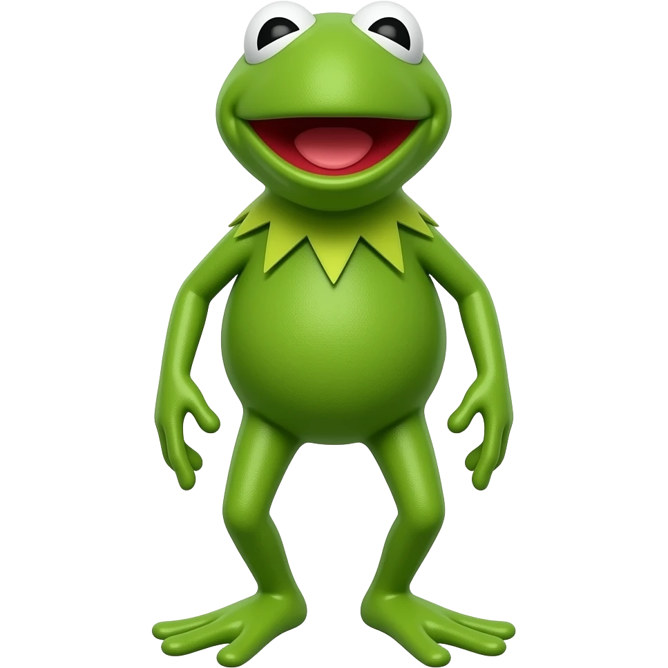 Kermit the frog emoji