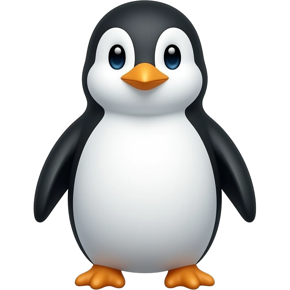 Pingüino bonito emoji