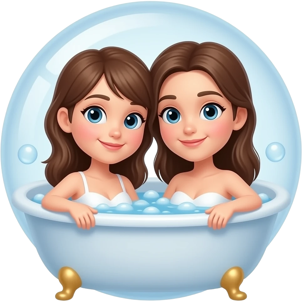 bubblebath romantic couple chillin emoji