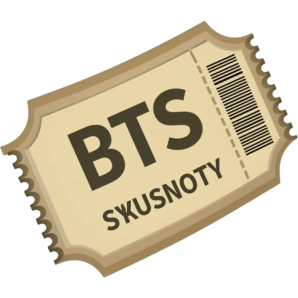 BTS ticket concert emoji