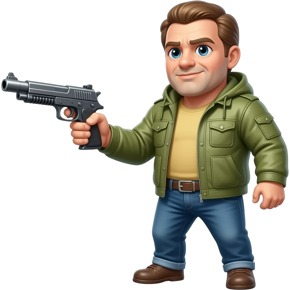 fish with a gun emoji