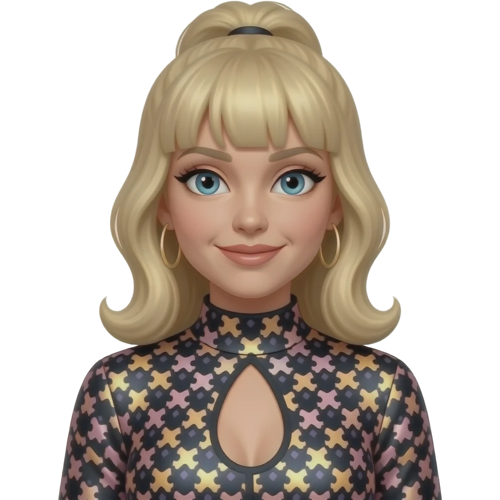 similar but moire sass emoji