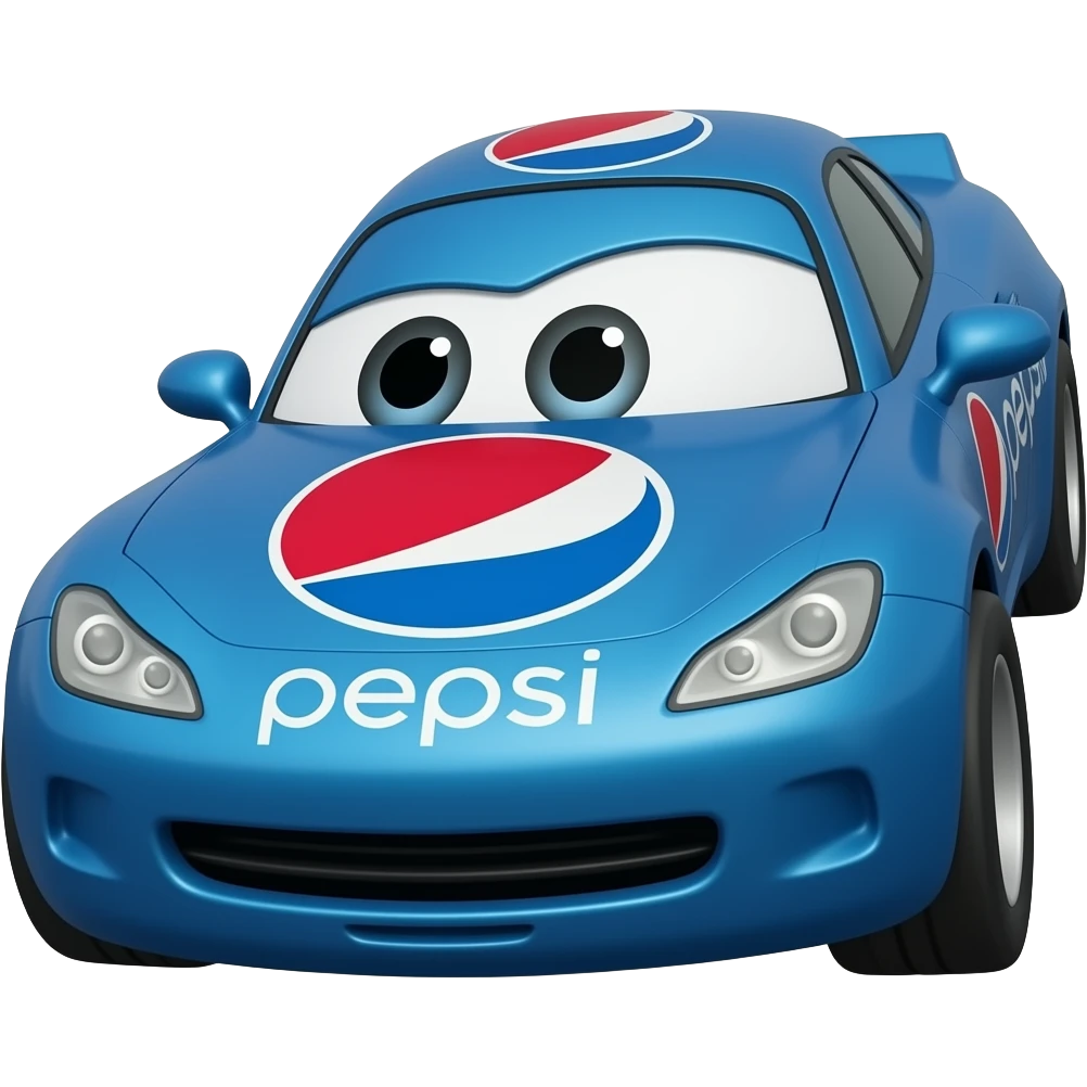 Pepsi rally car emoji