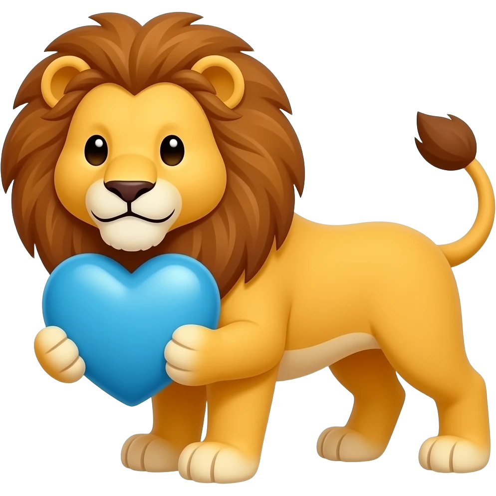 💙🦁 emoji