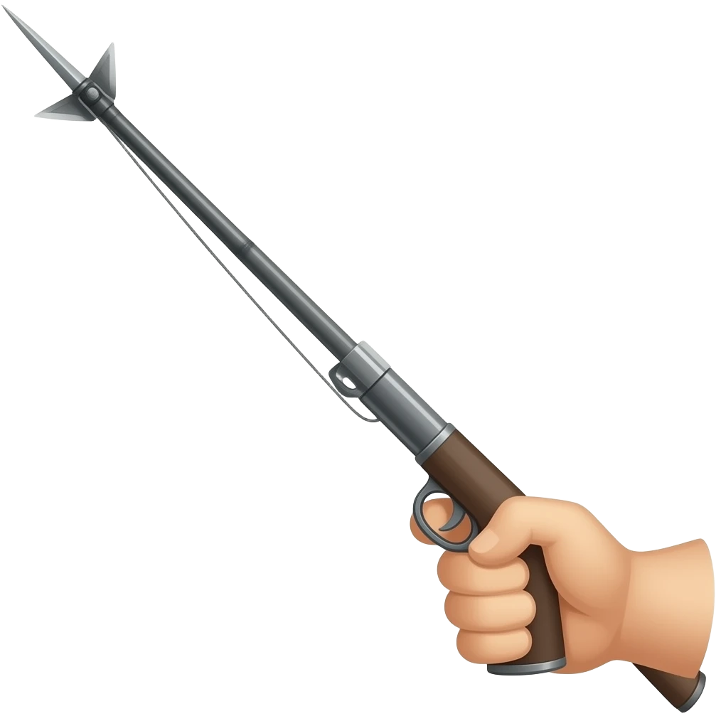 Fishing Spear gun emoji