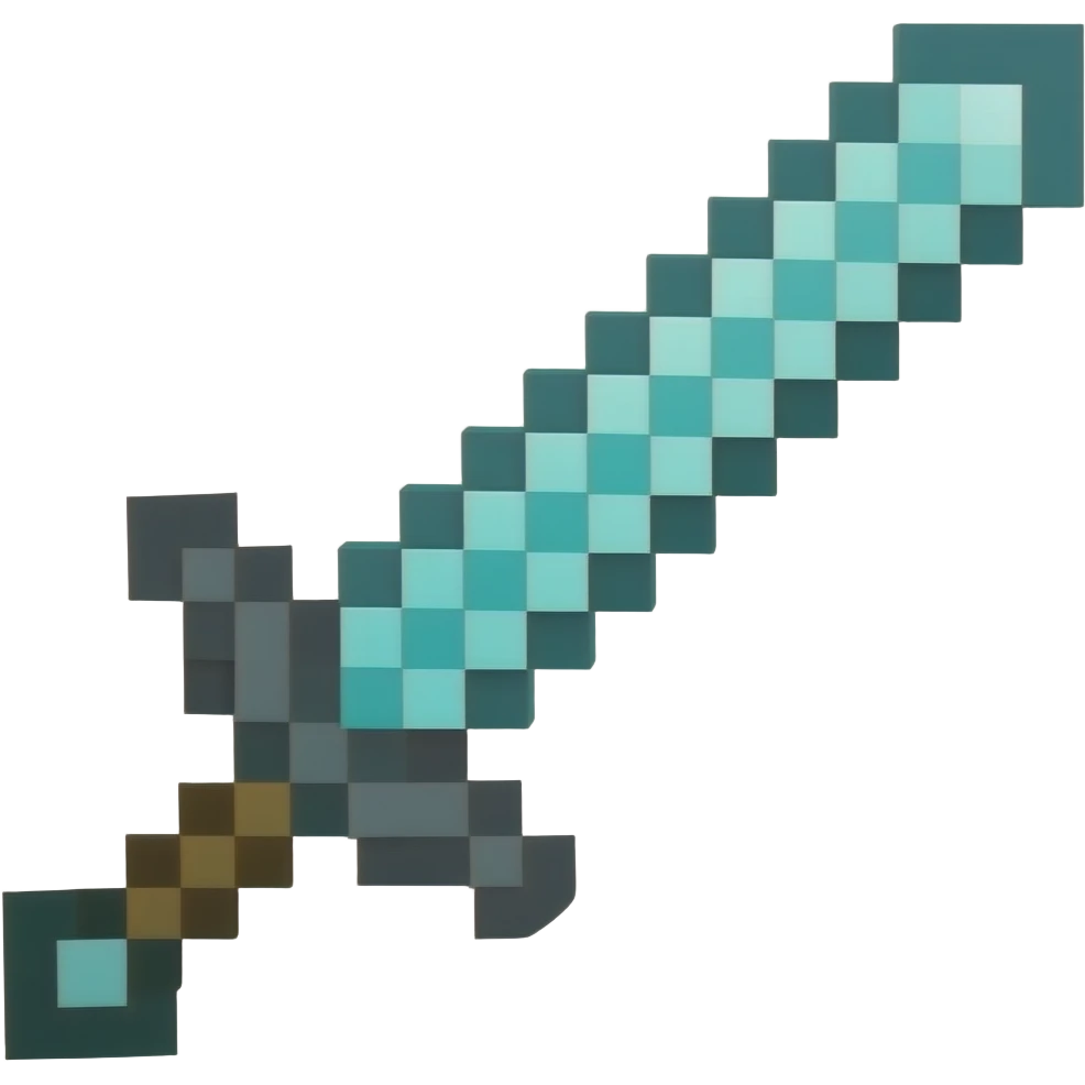 minecraft sword emoji