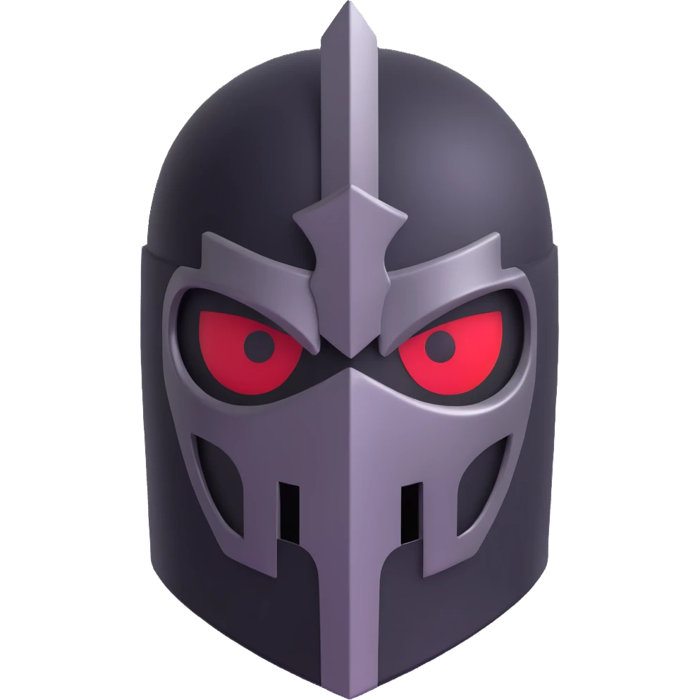 Black Knight head  emoji