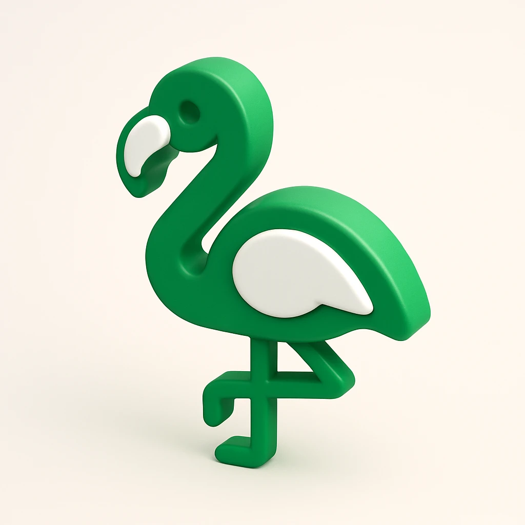 flamingo emoji