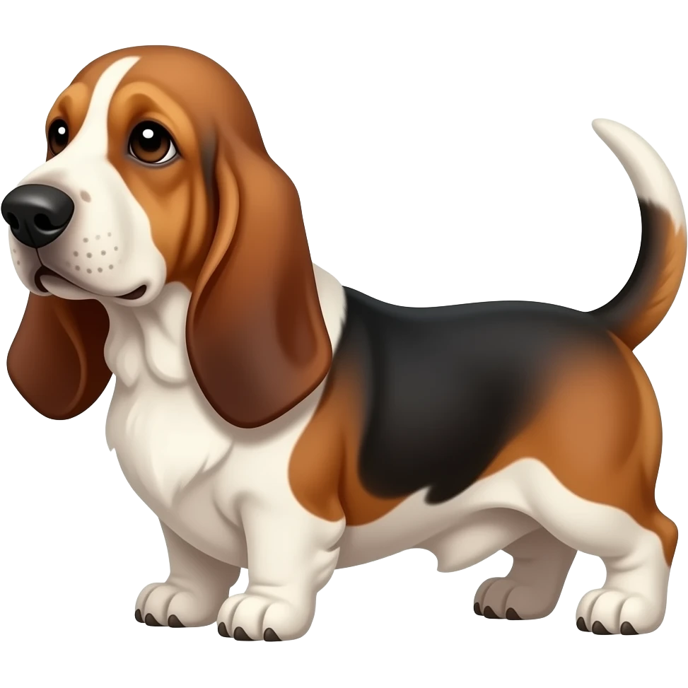 Basset hound emoji