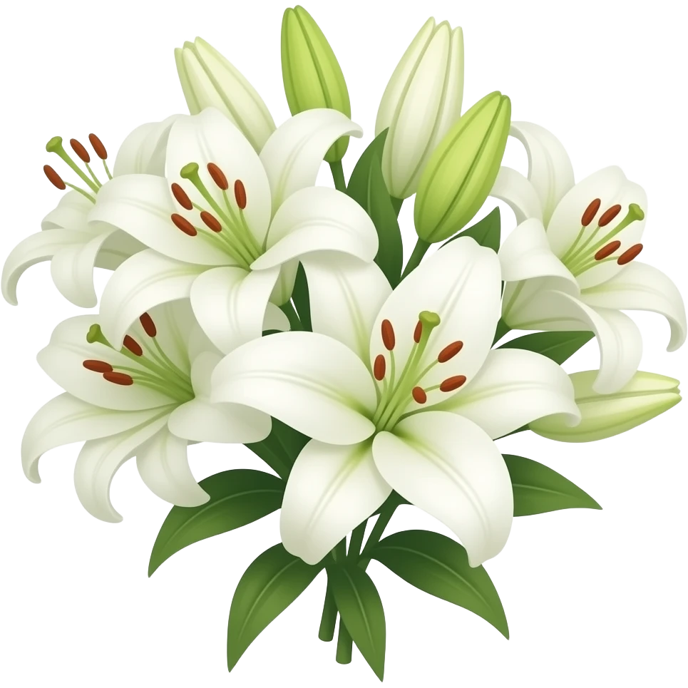 Cala lili bunch emoji