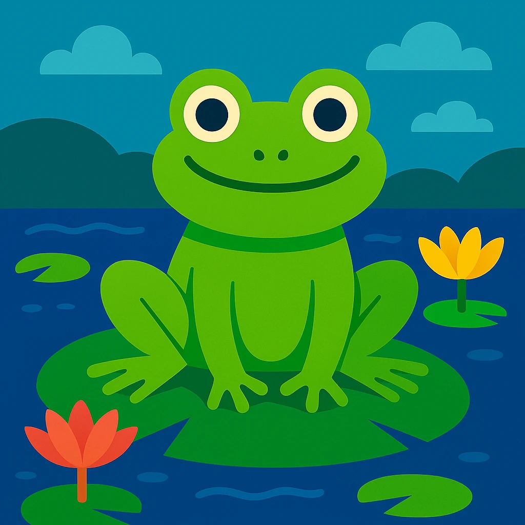 Frog emoji
