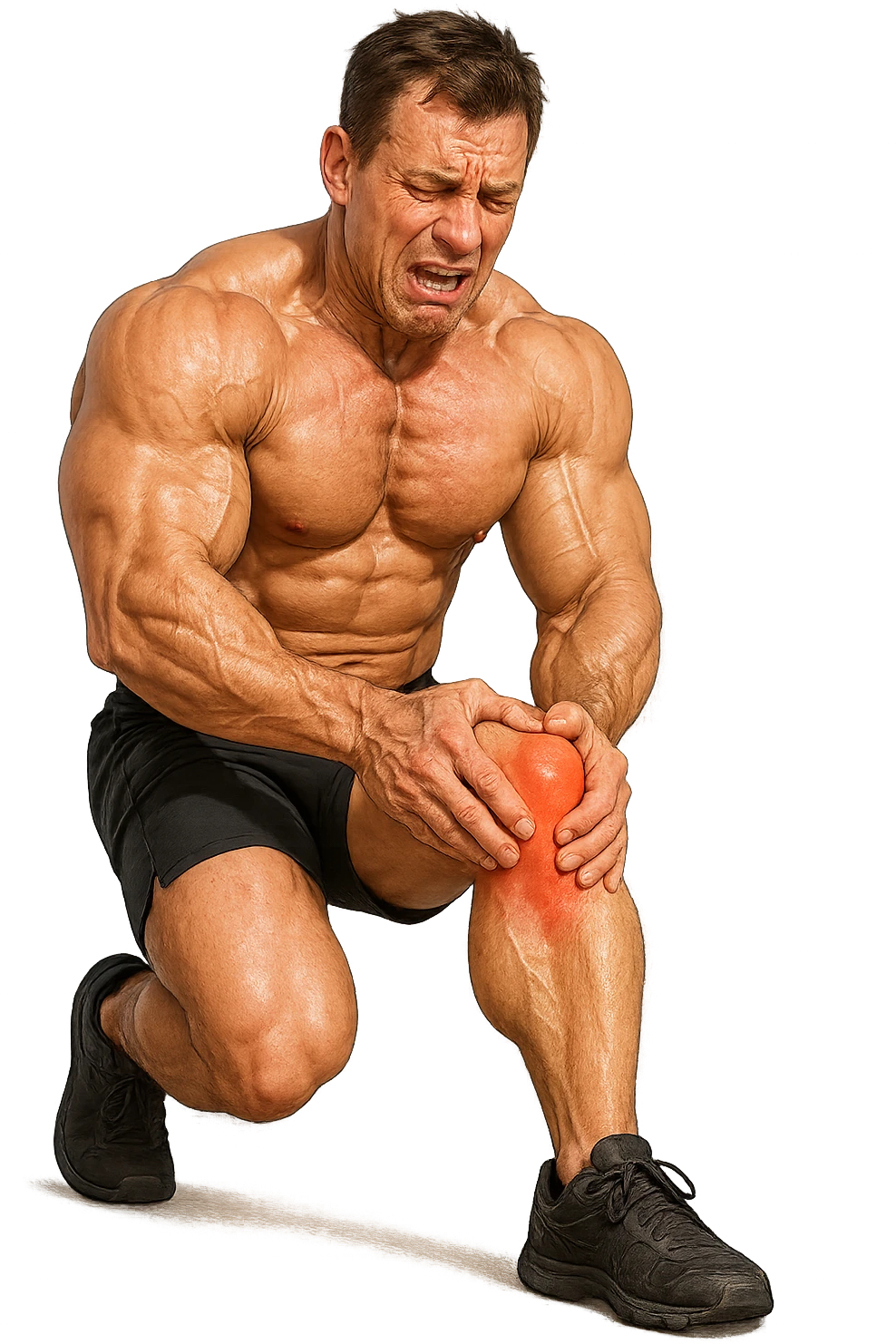 BODYBUILDER CHE HA DOLORI AI LEGAMENTI, SI è INFORTUNATO CON L'ALLENAMENTO emoji