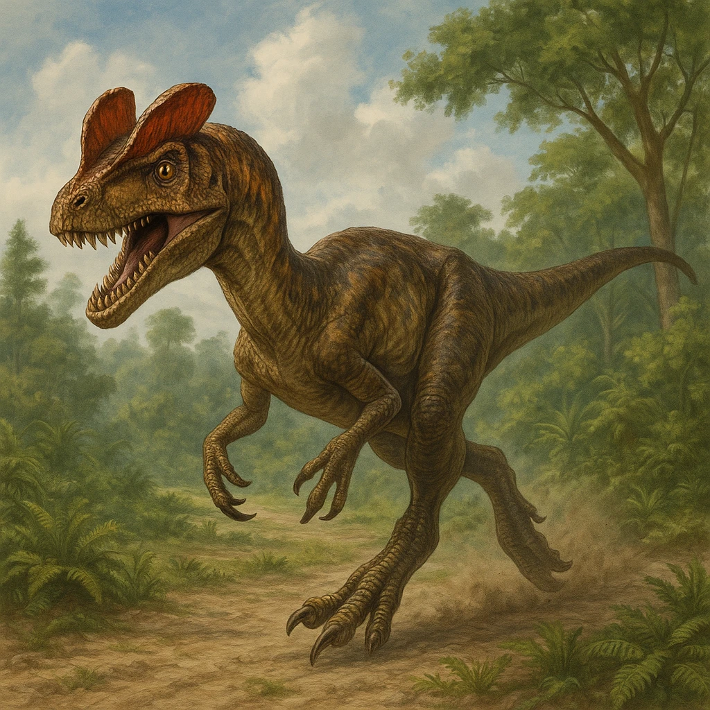 Dilophosaurus emoji